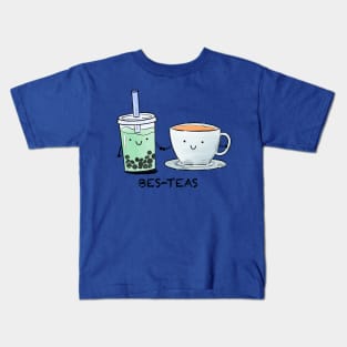 Best - teas - purple Kids T-Shirt